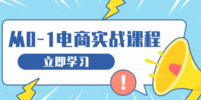 （13594期）从零做电商实战课程，教你如何获取访客、选品布局，搭建基础运营团队_生财有道创业项目网