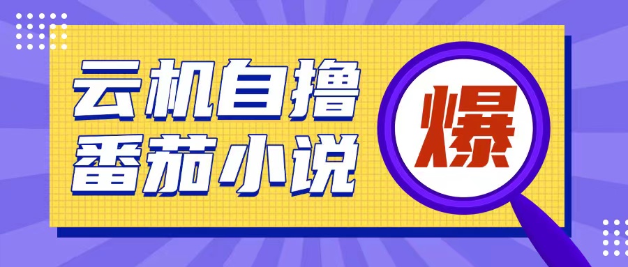 图片[1]-首发云手机自撸小说玩法，10块钱成本可撸200+收益操作简单【揭秘】_生财有道创业网-生财有道