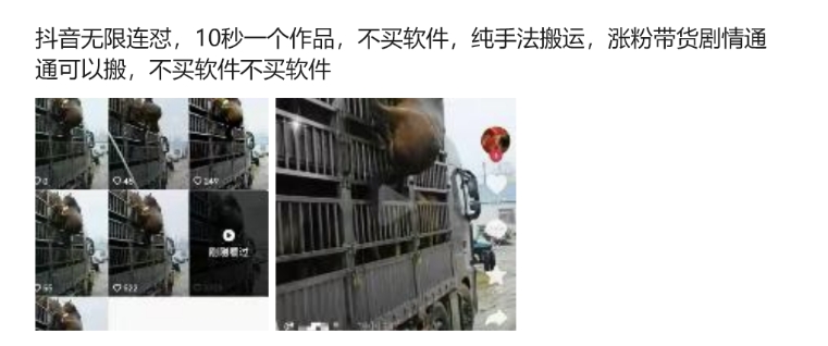 图片[2]-抖音无限连怼，10秒一个作品不买软件，纯手法搬运，涨粉带货剧情通通可以搬_生财有道创业网-生财有道