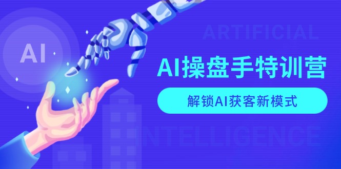 （13915期）AI-操盘手特训营，解锁AI获客新模式，全面掌握AI商业应用与提示词技巧_生财有道创业项目网