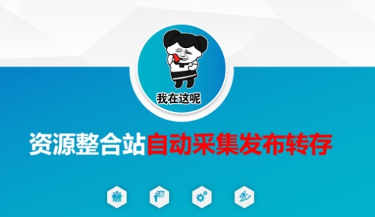 资源整合站自动采集发布转存，解放双手——生财有道创业项目网