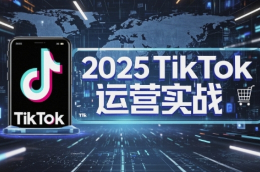 2025TikTok电商运营，掌握TikTok店铺运营核心技巧，实现低成本高转化——生财有道创业项目网