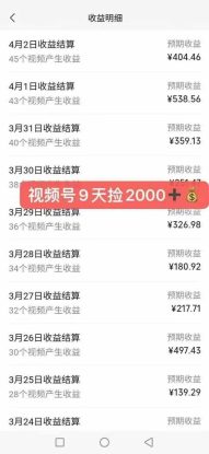（14425期）全新托管躺赚项目，微信视频号公众号托管代运营，每天五分钟，收益大几百_生财有道创业项目网