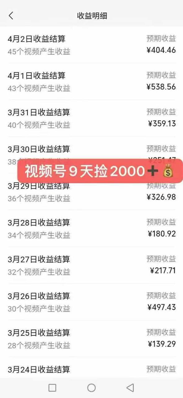 图片[6]-（14425期）全新托管躺赚项目，微信视频号公众号托管代运营，每天五分钟，收益大几百_生财有道创业项目网-生财有道