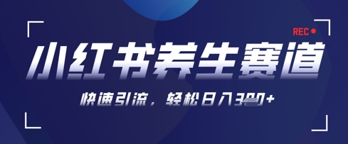 AI+可画生成小红书养生作品，新手暴力起号，矩阵操作，轻松日入3张+——生财有道创业项目网