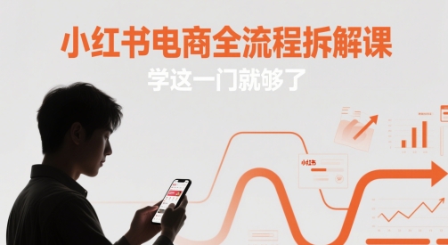 小红书电商全流程拆解课，学这一门就够了——生财有道创业项目网