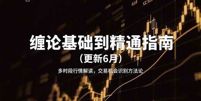缠论基础到精通指南（更新6月）多时段行情解读，交易机会识别方法论_生财有道创业网