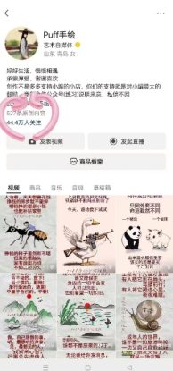 Puff手绘视频号分成项目，三天过分成计划，简单易上手，适合新手——生财有道创业项目网