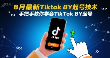 8月最新Tiktok搬运起号技术，手把手教你学会TikTok搬运起号——生财有道创业项目网