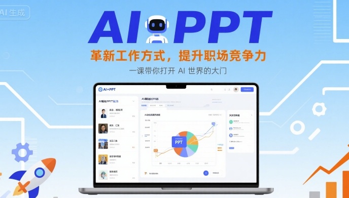 AI+PPT：革新工作方式，提升职场竞争力，一课带你打开 AI 世界的大门——生财有道创业项目网