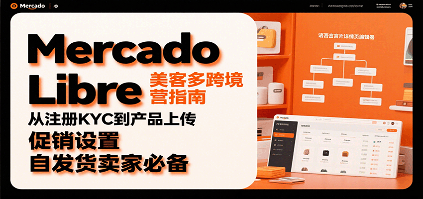 图片[1]-Mercado Libre 美客多跨境运营指南：从注册KYC到产品上传、促销设置，自发货卖家必备_生财有道创业网-生财有道