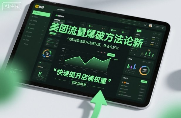 美团流量爆破方法论，付费流快速提升店铺权重，带动自然流——生财有道创业项目网