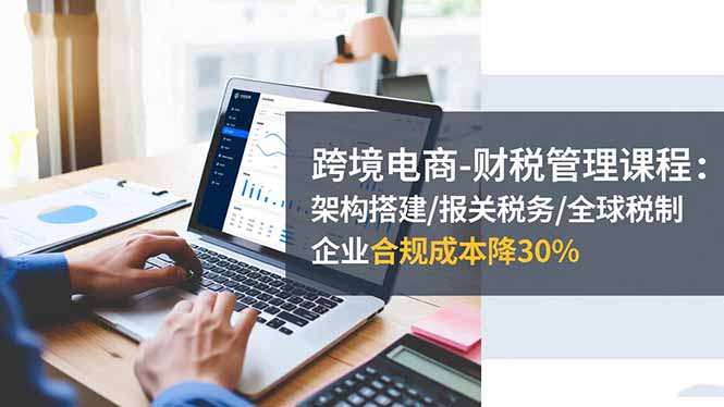 （16509期）跨境电商-财税管理课程：架构搭建/报关税务/全球税制，企业合规成本降30%_生财有道创业项目网