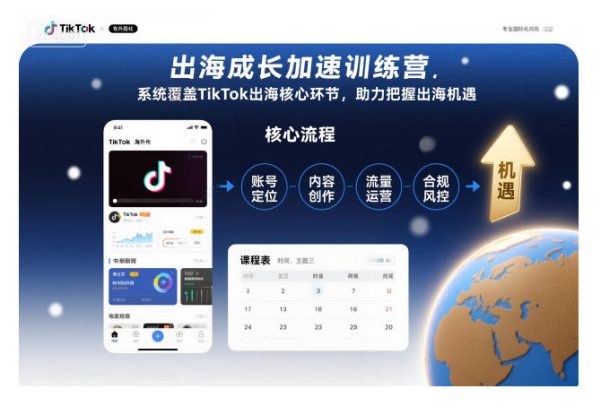 出海成长加速训练营，系统覆盖TikTok出海核心环节，助力把握出海机遇（更新）——生财有道创业项目网