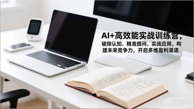（16635期）AI+高效能实战训练营，破除认知、精准提问、实战应用，构建未来竞争力，开启多维盈利渠道_生财有道创业项目网