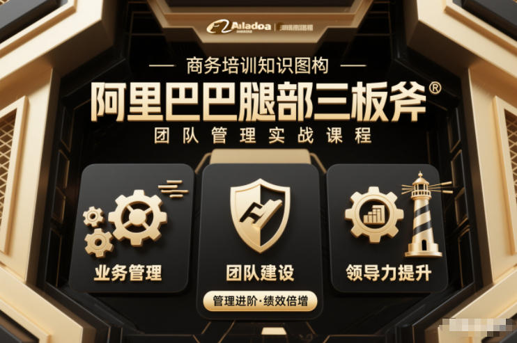 图片[1]-团队管理必学课程系列，阿里巴巴“腿部三板斧”——生财有道创业项目网-生财有道