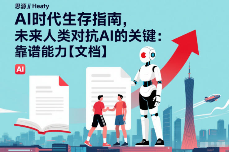 图片[1]-AI时代生存指南，未来人类对抗AI的关键：靠谱能力【文档】——生财有道创业项目网-生财有道