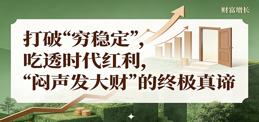 图片[1]-公众号付费文章《打破 “穷稳定”，吃透时代红利，“闷声发大财”的终极真谛》_生财有道创业网-生财有道