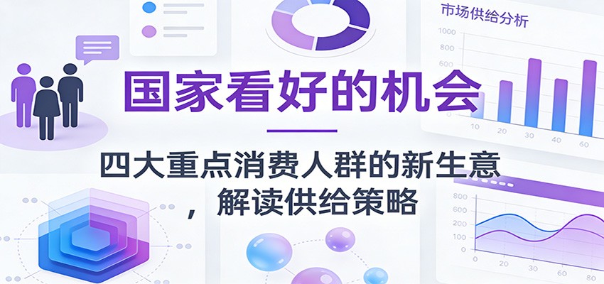 公众号付费文章：国家看好的机会，四大重点消费人群的新生意，解读供给策略_生财有道创业网