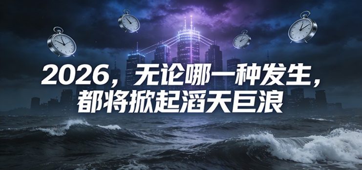 公众号付费文章：2026，无论哪一种发生，都将掀起滔天巨浪_生财有道创业网