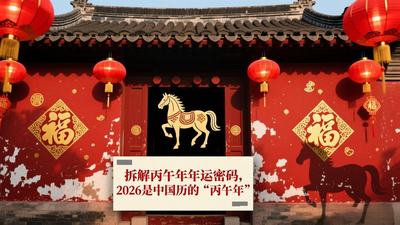 图片[1]-（17038期）付费文章：拆解丙午年年运密码，2026是中国历的“丙午年”_生财有道创业项目网-生财有道