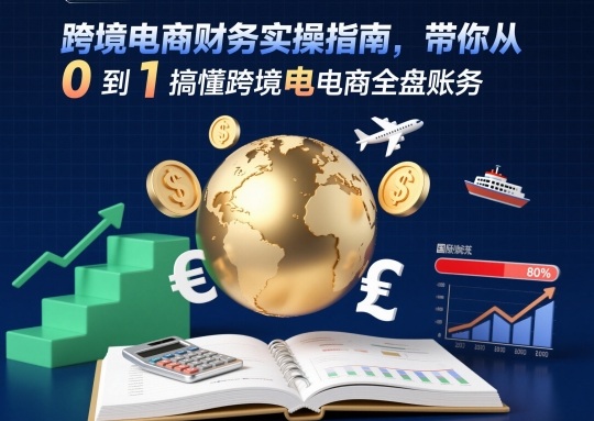 跨境电商财务实操指南，带你从0到1搞懂跨境电商全盘账务——生财有道创业项目网
