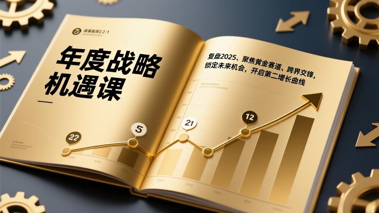 图片[1]-（17077期）年度战略机遇课，复盘2025、聚焦黄金赛道、跨界交锋，锁定未来机会，开启第二增长曲线_生财有道创业项目网-生财有道
