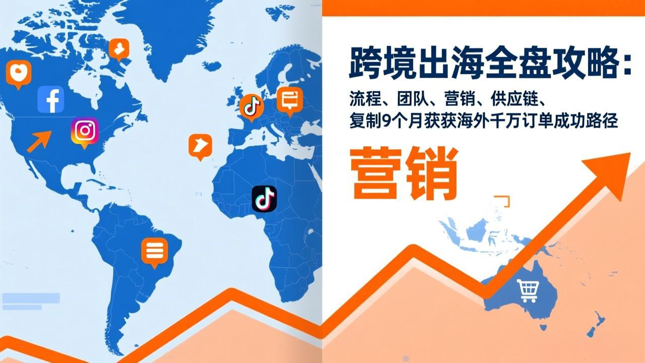 图片[1]-（17099期）跨境出海全盘攻略：流程，团队，营销，供应链，复制9个月斩获海外千万订单成功路径_生财有道创业项目网-生财有道