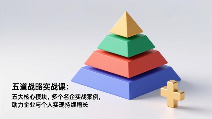 （17095期）五道战略实战课：五大核心模块，多个名企实战案例，助力企业与个人实现持续增长_生财有道创业项目网