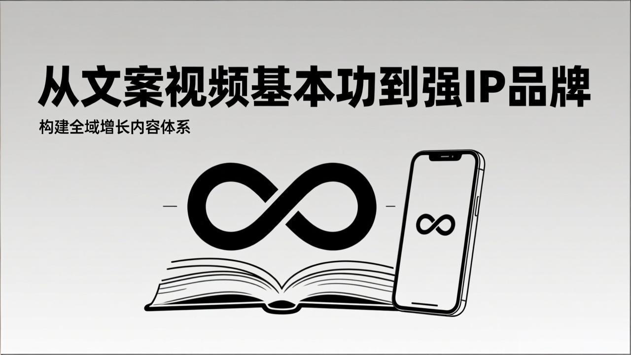 图片[1]-（17166期）2026内容获客系统课：从文案视频基本功到强IP品牌，构建全域增长内容体系_生财有道创业项目网-生财有道