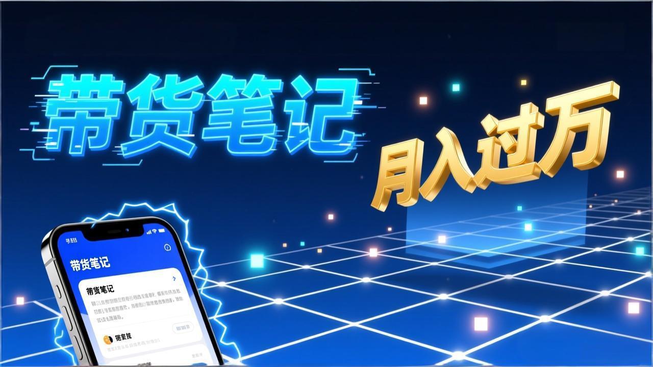图片[1]-（17229期）小红书爆款笔记带货实战：拆解封面标题正文全要素，手把手教你单篇笔记带货月入过万_生财有道创业项目网-生财有道