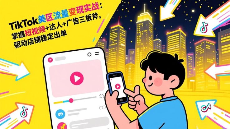 （17244期）TikTok美区流量变现实战：掌握短视频+达人+广告三板斧，驱动店铺稳定出单_生财有道创业项目网