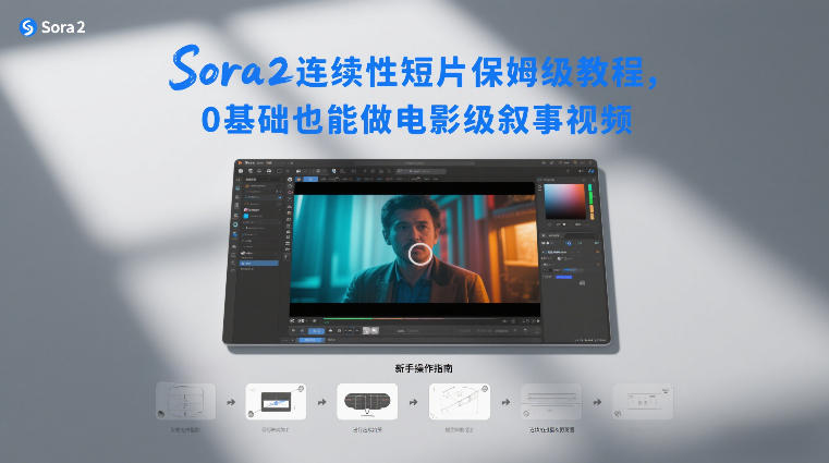 图片[1]-Sora2连续性短片保姆级教程，0基础也能做电影级叙事视频——生财有道创业项目网-生财有道