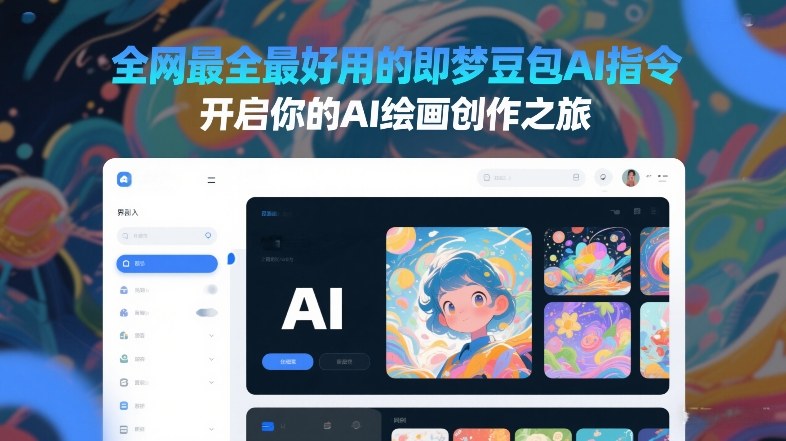 图片[1]-全网最全最好用的即梦豆包AI指令，开启你的AI绘画创作之旅——生财有道创业项目网-生财有道