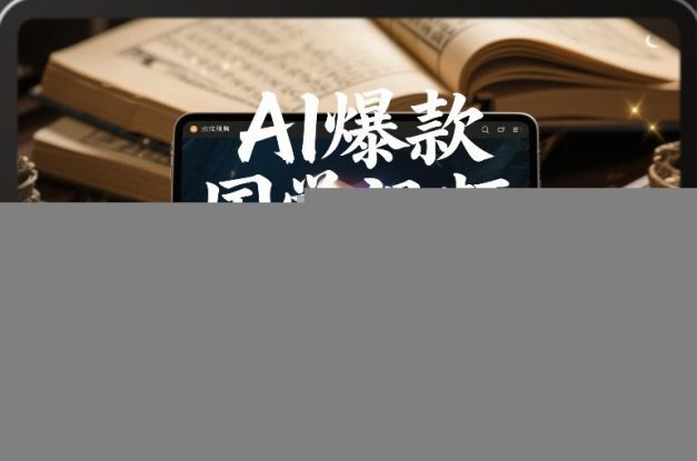 AI爆款国学视频，独家起号方法，小白直接上手，当天可见收益，单号日收入5张+附保姆级教程——生财有道创业项目网