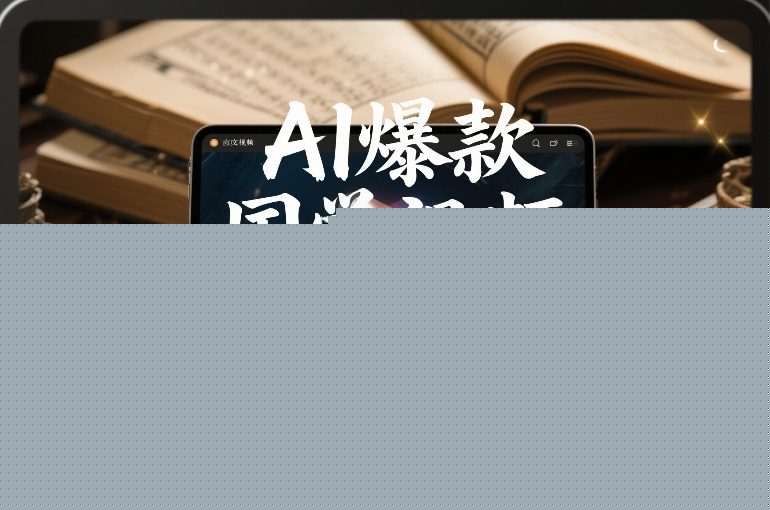 图片[1]-AI爆款国学视频，独家起号方法，小白直接上手，当天可见收益，单号日收入5张+附保姆级教程——生财有道创业项目网-生财有道