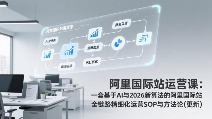 （17378期）阿里国际站运营课：一套基于AI与2026新算法的阿里国际站全链路精细化运营SOP与方法论(更新)_生财有道创业项目网