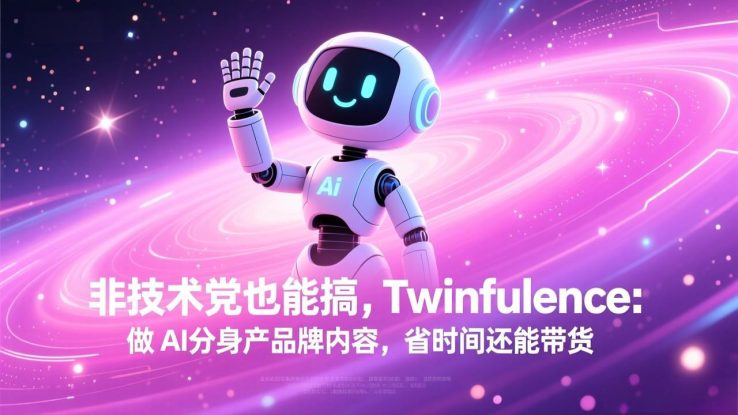 （17381期）非技术党也能搞!Twinfluence:做 AI 分身产品牌内容,省时间还能带货_生财有道创业项目网