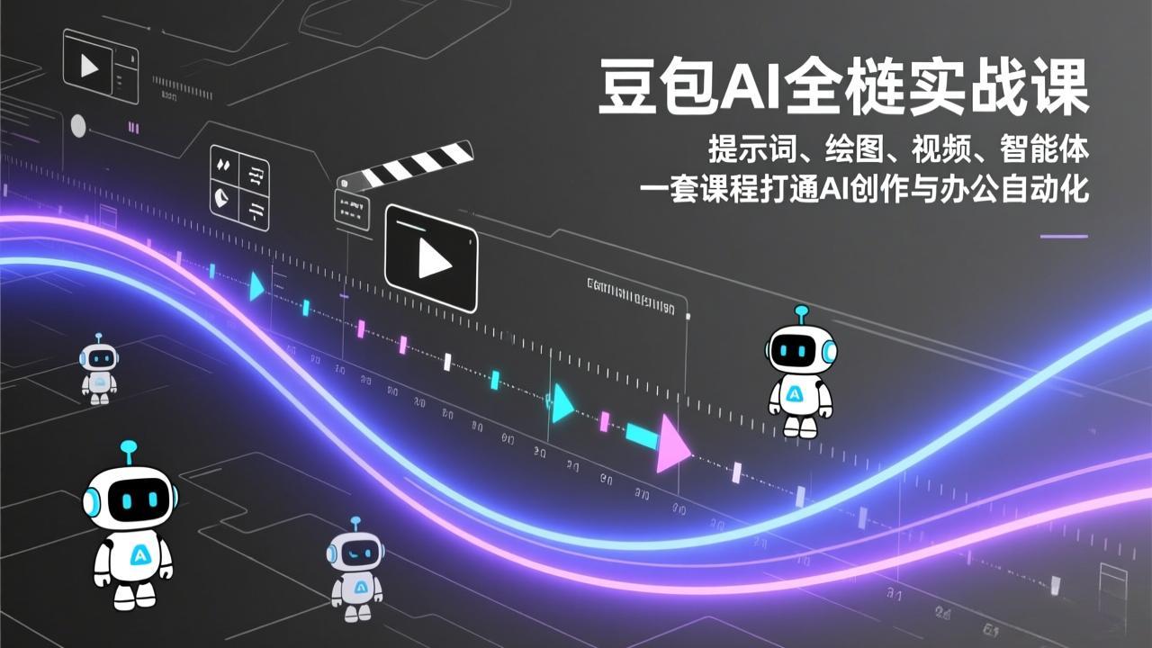 图片[1]-（17385期）豆包AI全栈实战课：提示词、绘图、视频、智能体，一套课程打通AI创作与办公自动化_生财有道创业项目网-生财有道