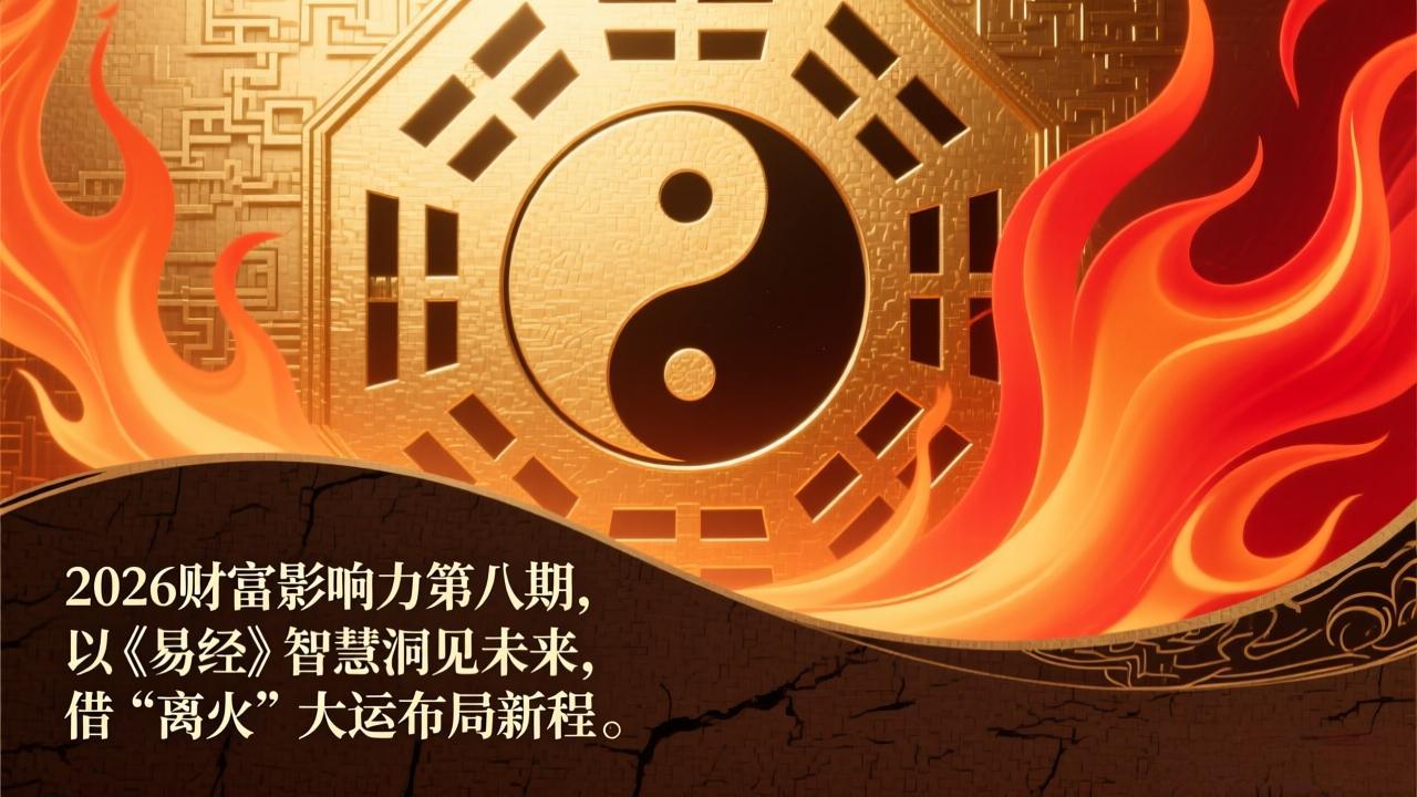 图片[1]-（17418期）2026财富影响力第八期，以《易经》智慧洞见未来，借“离火”大运布局新程_生财有道创业项目网-生财有道