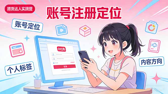 (17459期)小红书带货达人实战营:账号注册定位、内容创作、选品策略、带货技巧、流量运营等_生财有道创业项目网