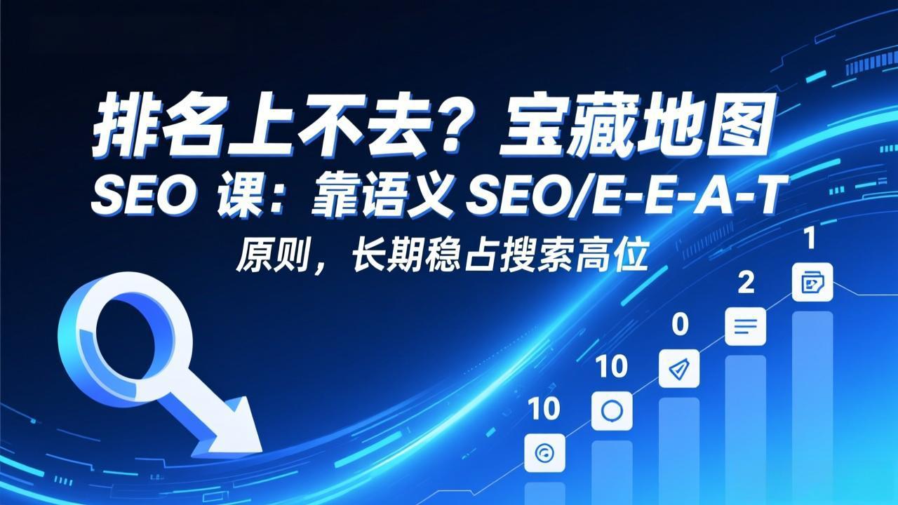 图片[1]-（17460期）排名上不去？宝藏地图 SEO 课：靠语义 SEO+E-E-A-T 原则，长期稳占搜索高位_生财有道创业项目网-生财有道