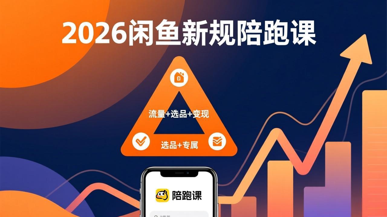 图片[1]-（17483期）2026闲鱼高阶陪跑课全新上线，带你吃透新规玩转选品流量，从零搭建稳定变现盈利体系_生财有道创业项目网-生财有道
