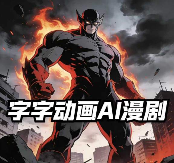 图片[1]-字字动画AI漫剧2026年第1期系统课程，小白看完就能学会实操的漫剧课，单人月收1-3W——生财有道创业项目网-生财有道