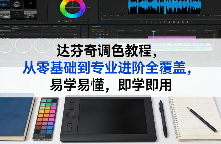 图片[1]-达芬奇调色教程，从零基础到专业进阶全覆盖，易学易懂，即学即用——生财有道创业项目网-生财有道