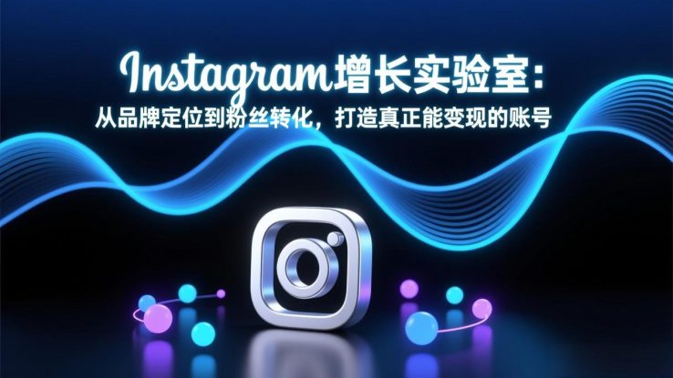 （17522期）Instagram增长实验室：从品牌定位到粉丝转化，打造真正能变现的账号_生财有道创业项目网