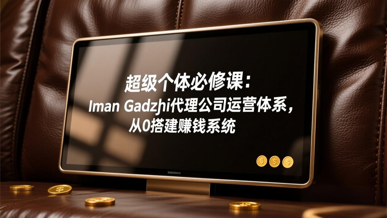 图片[1]-（17525期）超级个体必修课：Iman Gadzhi代理公司运营体系，从0搭建赚钱系统_生财有道创业项目网-生财有道