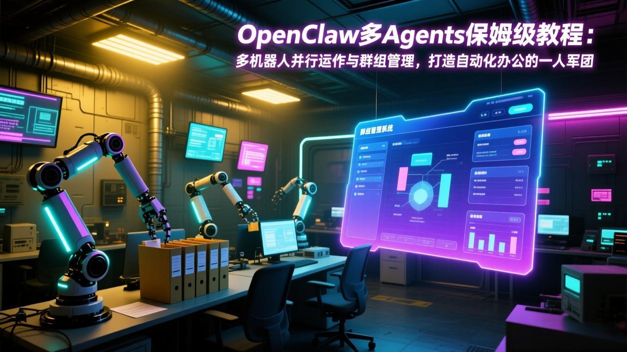 图片[1]-（17563期）OpenClaw多Agents保姆级教程：多机器人并行运作与群组管理，打造自动化办公的一人军团_生财有道创业项目网-生财有道