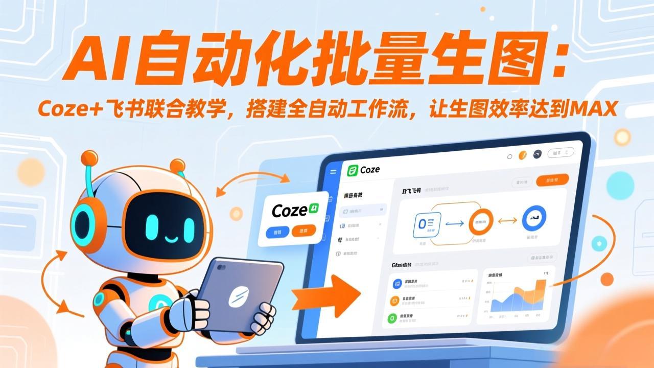 图片[1]-（17575期）AI自动化批量生图：Coze+飞书联合教学，搭建全自动工作流，让生图效率达到MAX_生财有道创业项目网-生财有道