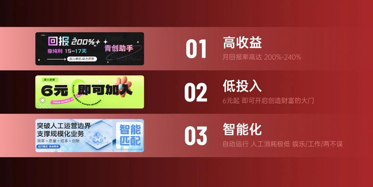 图片[2]-青创助手0门槛副业！每天手机挂机4小时日赚300+！无套路！_生财有道创业网-生财有道